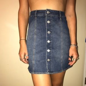 Jean skirt